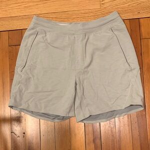 lululemon athletica Light Gray Men’s Athletic Shorts